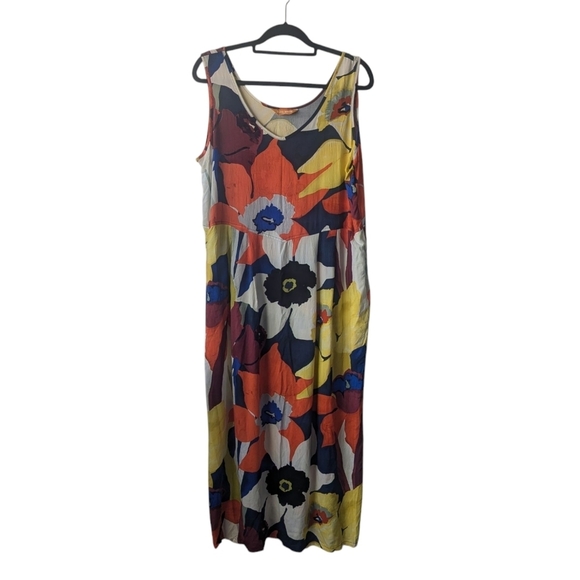 NWT Jams World Bamboo Orchid Floral Janice Dress Size XL X-Large - Picture 8 of 8